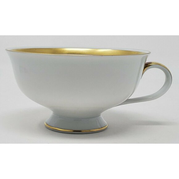 Jaeger Co. Bavaria Footed Teacup Orchard Orange Berries Cup Only VTG - Picture 8 of 10